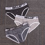 Набор из 3 мужских трусов-брифов в полоску 530716