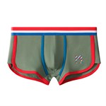 Набор из 3 мужских трусов-боксеров с контрастной отделкой 530731