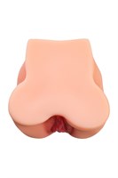 Реалистичный мастурбатор в форме попки с 2 любовными входами 530735