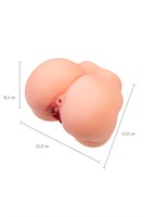 Реалистичный мастурбатор в форме попки с 2 любовными входами 530735