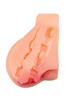 Реалистичный мастурбатор в форме попки с 2 любовными входами 530735