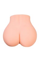 Телесный мастурбатор в форме попки с 2 любовными входами 530739