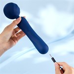 Синий wand-вибромассажер BeYourLover Titan 530747