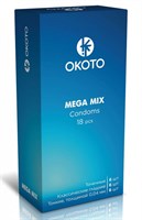 Презервативы OKOTO Mega Mix - 18 шт. 530835