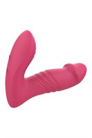 Розовый вибратор с возвратно-поступательными движениями Up And Down Vibe 531134