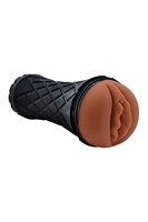 Коричневый мастурбатор-вагина Marly 531135