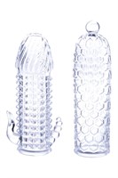 Набор из 2 прозрачных насадок на член Seductive Tickler Sleeves Set 531151