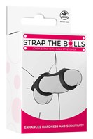 Черная эрекционная насадка Strap The Balls 531159