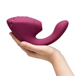 Малиновый двойной стимулятор Womanizer Next Duo 531169