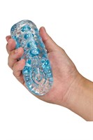 Прозрачный мастурбатор-вагина Super Stroker 531219