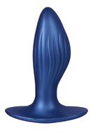 Синяя анальная пробка G Stuck Silicone Anal Plug - 12,5 см. 531230