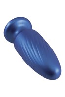 Синяя анальная пробка G Stuck Silicone Anal Plug - 13,5 см. 531231