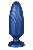 Синяя анальная пробка G Stuck Silicone Anal Plug - 13,5 см. 531231