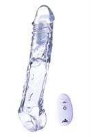 Прозрачная насадка-удлинитель Length Enhancer With Bullet с подхватом - 22,3 см. 531232