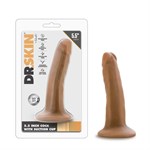 Карамельный фаллоимитатор 5.5 Inch Long Dildo With Suction Cup Base - 13,9 см. 531236