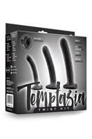 Набор из 3 стимуляторов со спиралевидным рельефом Twist Kit 531238