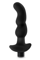Черный вибромассажер простаты Prostate Massager 03 - 15,2 см. 531243