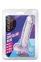 Сиреневый фаллоимитатор 6 Inch Crystalline Dildo - 15,2 см. 531310