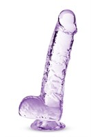 Сиреневый фаллоимитатор 6 Inch Crystalline Dildo - 15,2 см. 531310