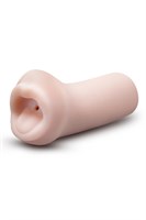 Телесный мастурбатор-ротик Candi 531317