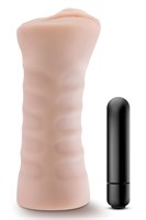 Телесный мастурбатор-вагина Ayumi с вибрацией 531321