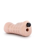 Телесный мастурбатор-ротик Nicole Vibrating Masturbator 531324