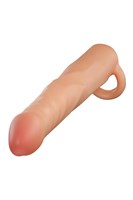 Телесная насадка-удлинитель Fortitude с подхватом - 17,7 см. 531331