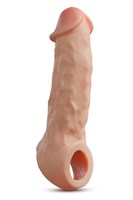 Телесная насадка-удлинитель Intrepid 9.25 Inch Realistic Penis Extender Sleeve - 23,5 см. 531333