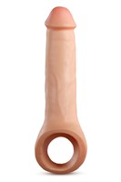 Телесная насадка-удлинитель Thrive 8.75 Inch Realistic Penis Extender Sleeve - 22,2 см. 531334
