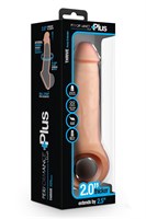 Телесная насадка-удлинитель Thrive 8.75 Inch Realistic Penis Extender Sleeve - 22,2 см. 531334