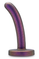 Фиолетовая насадка с гладкой поверхностью Surrender 4.75 Inch Beginner Pegging Dildo - 12 см. 531337