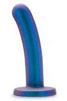 Синяя насадка с гладкой поверхностью Surrender 5.75 Inch Intermediate Pegging Dildo - 14,6 см. 531338