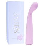 Розовый изогнутый вибратор Selove TouchBend SE100 - 17,5 см. 531385