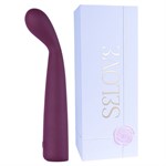 Фиолетовый изогнутый вибратор Selove TouchBend SE100 - 17,5 см. 531386