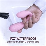 Розовый вибратор Selove DuoFlex 531389