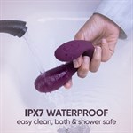 Фиолетовый вибратор Selove DuoFlex 531390