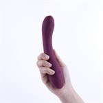 Фиолетовый вибратор Selove CurveRush для симуляции точки G - 20,3 см. 531392