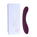 Фиолетовый вибратор Selove CurveRush для симуляции точки G - 20,3 см. 531392