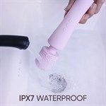 Розовый wand-вибратор Selove PulseWand - 20,3 см. 531393