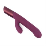 Фиолетовый вибратор Selove Thrusty - 24,4 см. 531399