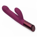 Фиолетовый вибратор Selove Thrusty - 24,4 см. 531399