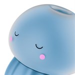 Голубой вакуумный стимулятор клитора в форме медузы Satisfyer Jelly-cious 531405