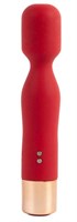Красный вибратор с 7 режимами вибрации - 14,4 см. 531475