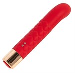 Красный вибратор для G-точки - 14,5 см. 531476