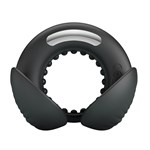 Черное эрекционное виброкольцо Quentin 531525