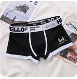 Набор из 3 мужских трусов-боксеров с надписью на резинке 531545