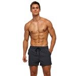 Темно-серые мужские пляжные шорты 531626