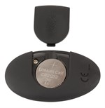 Черная анальная вибропробка с функцией расширения RC Butt Plug with 3 functions 531650