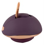 Фиолетовый вращающийся массажёр для вульвы Rotating Vulva Massager 531663