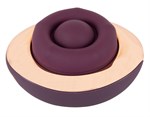 Фиолетовый вращающийся массажёр для вульвы Rotating Vulva Massager 531663